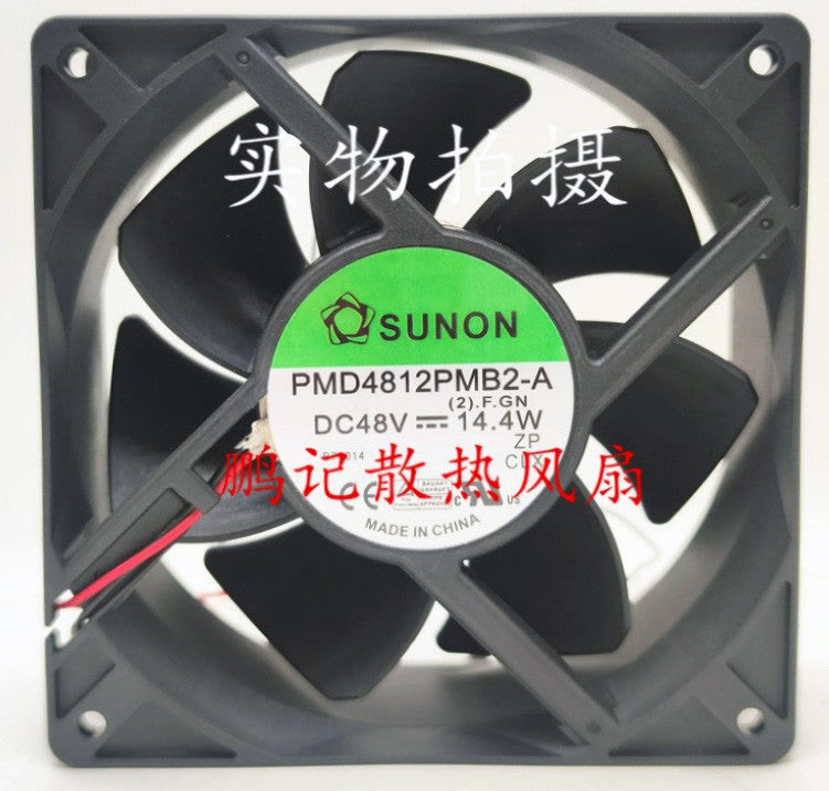 SUNON PMD4812PMB2-A 48V 14.4W 2wires cooling fan SUNON PMD4812PMB2-A 48V 14.4W 2wires cooling fan